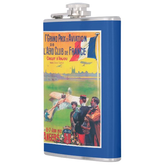 Erste Luftfahrt Grandprix Flachmann (Links)