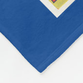 Erste Luftfahrt Grandprix Fleecedecke (Ecke)