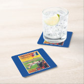 Erste Luftfahrt Grandprix Rechteckiger Pappuntersetzer (Vor Ort)