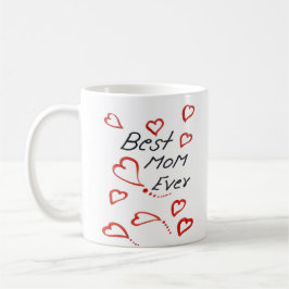 Erste Mama glücklich Mutter Tag einfach handgeschr Kaffeetasse