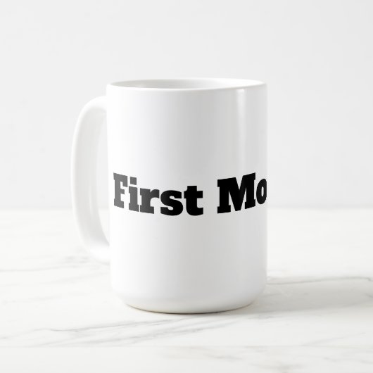 Erste Mama Kaffeetasse (Vorderseite Links)