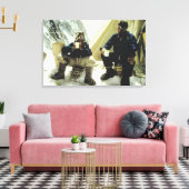 Erste Männer, die den Everest Hillary Norgay 1953  Leinwanddruck (Insitu (Wohnzimmer))