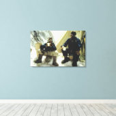 Erste Männer, die den Everest Hillary Norgay 1953  Leinwanddruck (Insitu (Holzboden))