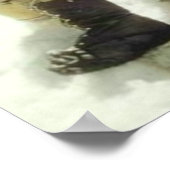 Erste Männer, die den Everest Hillary Norgay 1953  Poster (Ecke)