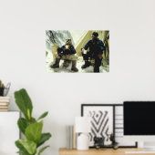 Erste Männer, die den Everest Hillary Norgay 1953 Poster (Heimbüro)