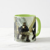 Erste Männer, die den Everest Hillary Norgay 1953  Tasse (VorderseiteRechts)