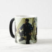 Erste Männer, die den Everest Hillary Norgay 1953 Verwandlungstasse (Vorderseite Links)