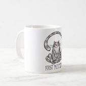 erste Meditation Kaffeetasse (Vorderseite Links)