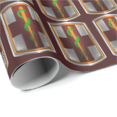 Erste medizinische Brigade Geschenkpapier (Rolleneckpunkt)