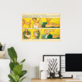 Erste medizinische Hilfe Poster (Heimbüro)