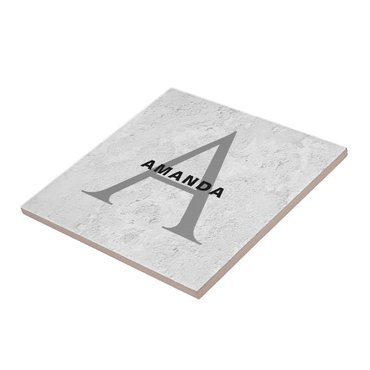 Erste Monogramm beruflich schlicht fügen Sie Ihren Fliese (Seite)