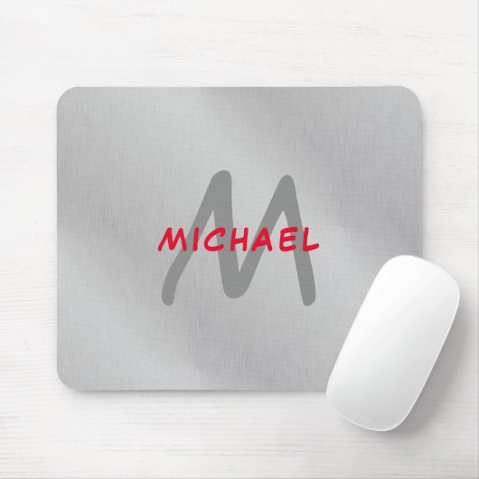 Erste Monogramm beruflich schlicht fügen Sie Ihren Mousepad (Mit Mouse)