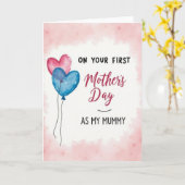 Erste Mummy Muttertagskarte Karte (Gelbe Blume)
