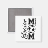 Erste Mutter 2026 Abiturklasse 2026 Fußballmutter Magnet (Vorderseite/Rückseite)