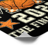 Erste Mutter 2026 Basketball-Abschlussviertel Männ Poster (Ecke)