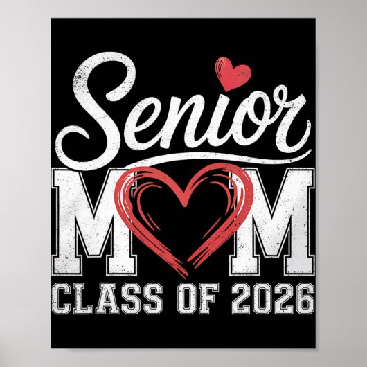 Erste Mutter Cl Von 2026 Abschluss Senior 2026 Mut Poster (Vorne)