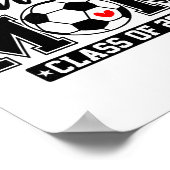 Erste Mutter Cl Von 2026 Fußballmutter Abschluss _ Poster (Ecke)
