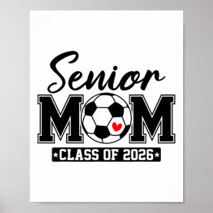 Erste Mutter Cl Von 2026 Fußballmutter Abschluss _ Poster