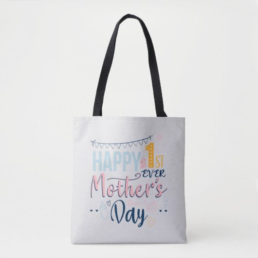 Erste Mütter Day Boho Chic Tasche (Vorderseite)