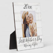 Erste Muttertag Foto Plaque Fotoplatte (Seite)