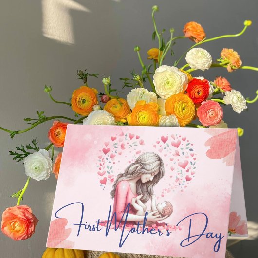 Erste Muttertagskarte Dankeskarte