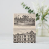 Erste Nationalbank, Kansas Postkarte (Stehend Vorderseite)