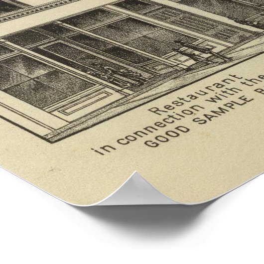 Erste Nationalbank Poster (Ecke)