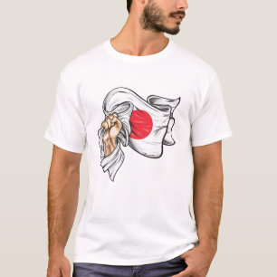 Erste nationale Flagge des japanischen T - Shirt