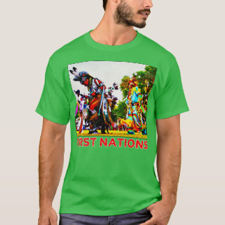 Erste Nationen Potawatomi HoChunk Menominee Native T-Shirt