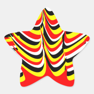 erste Nationen Stern-Aufkleber