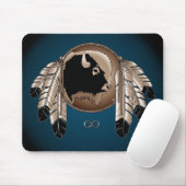 Erste Nations-Tier-Geschenk-gebürtige Kunst Mousepad (Mit Mouse)