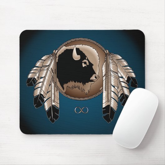 Erste Nations-Tier-Geschenk-gebürtige Kunst Mousepad (Mit Mouse)