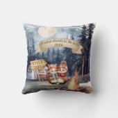 Erste Niedliche Weihnachtsfeier Kissen (Rückseite)