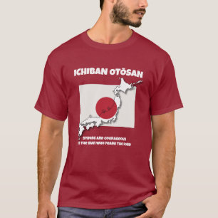 Erste Nummer christlicher Ichiban Otosan JAPANISCH T-Shirt