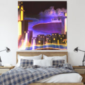 "Erste Offenbarung" - kryptische geheimnisvolle Ku Leinwanddruck (Insitu (Schlafzimmer))