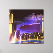 "Erste Offenbarung" - kryptische geheimnisvolle Ku Leinwanddruck (Vorderseite)