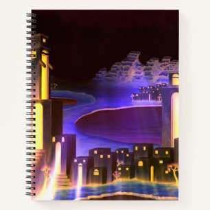 "Erste Offenbarung" - kryptische geheimnisvolle Ku Notizblock