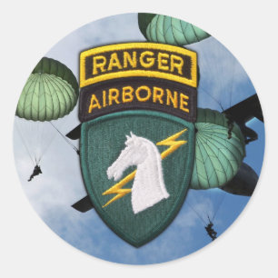 Erste Operation Kommandoveterans socom Stic Runder Aufkleber