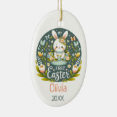 Erste Osterfeier der Sonne - Personalisiert Keramik Ornament (Rechts)