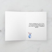 Erste Ostergrandson Feiertagskarte (Innenseite)