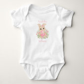 Erste OsterPersonalisierte Baby Baby Bodysuit Baby Strampler (Vorderseite)