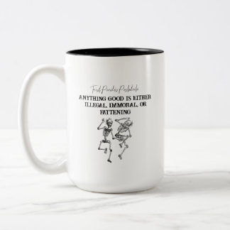 Erste Pardo's Postulat Zweifarbige Tasse