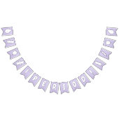 Erste Phase Pastel Lila Niedliches Tampon Pad Must Wimpelkette (Alle)