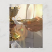 Erste Postkarte (Vorderseite)