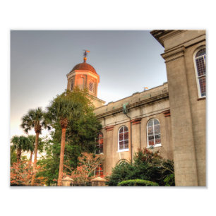 Erste Presbyterianische Kirche, Charleston, SC Fotodruck