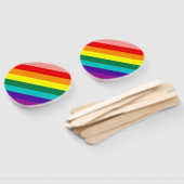 Erste Rainbow-Pride-Flagge Fächer (Non-assembled)