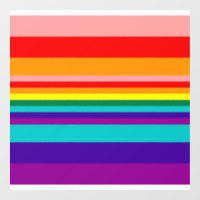 Erste Rainbow-Pride-Flagge 