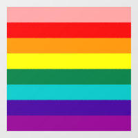 Erste Rainbow-Pride-Flagge