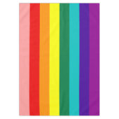 Erste Rainbow-Pride-Flagge Tischdecke (Vorderseite)