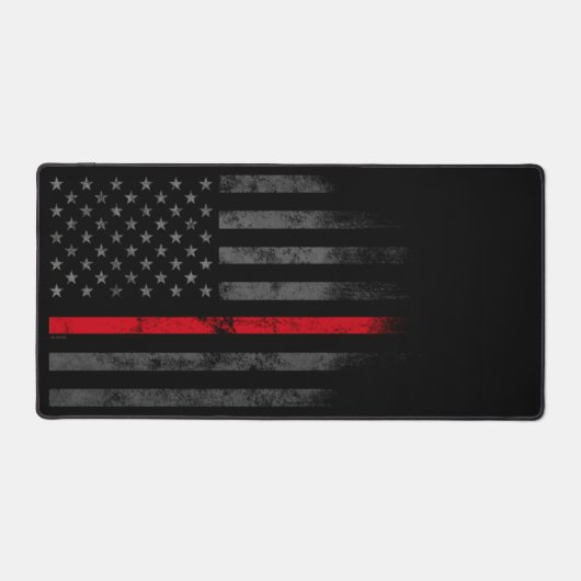 Erste Reaktion auf die Red Line der amerikanischen Schreibtischunterlage (Vorderseite)